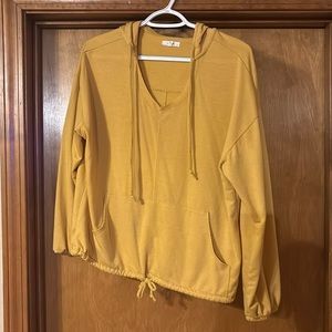 Light sweatshirt. Spring or Fall wear.